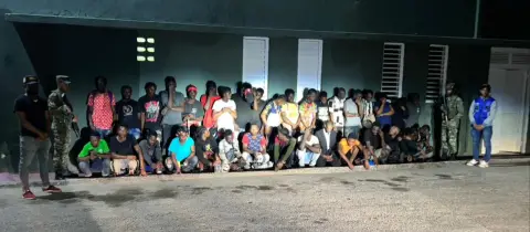 Ejército detiene 34 haitianos indocumentados escondidos en bosque