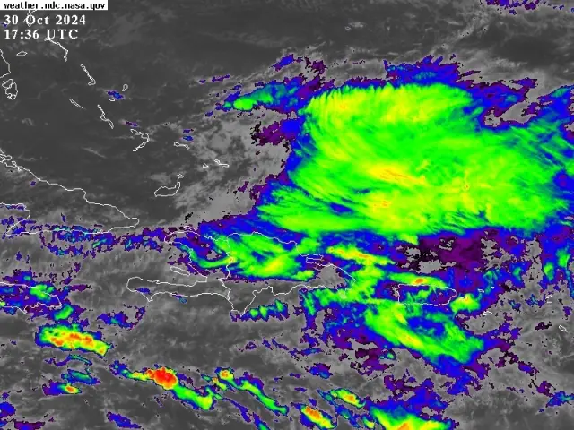 Vaguada continuará generando precipitaciones significativas en varias provincias para este jueves