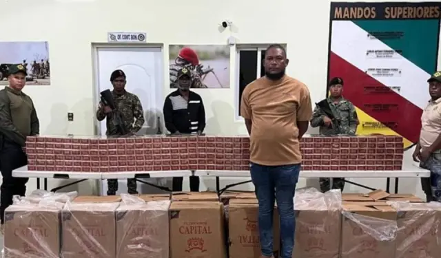 CESFronT somete a la justicia a un hombre por contrabando de cigarrillos.