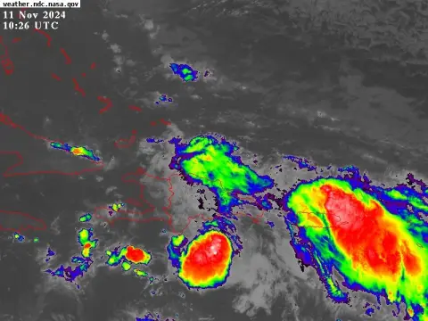 Semana laboral inicia con ambiente favorable para que continúen las lluvias en varias provincias del país