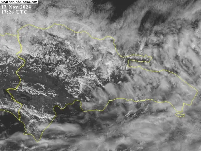 Senama laboral inicia con temperaturas agradables con lluvias débiles y moderadas en varios puntos