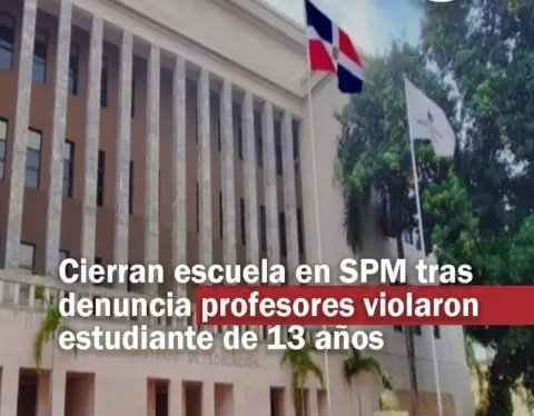 Cierran escuela tras denuncia profesores violaron estudiante de 13 años