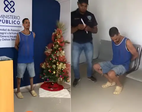 Arrestan a hombre por presuntamente haber violado y embarazado a una hija adolescente en Monte Plata