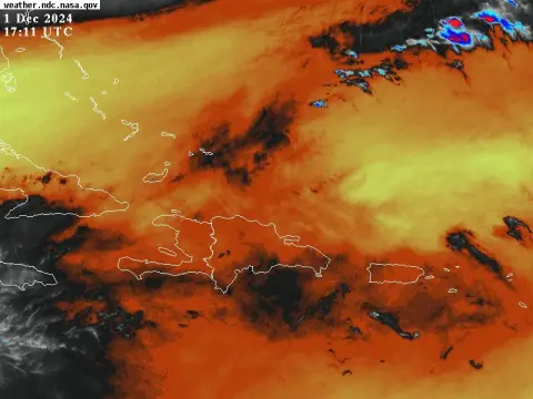 Nubes aisladas en horas matutinas con aguaceros locales y tronadas en la tarde se esperan para este lunes