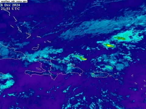 Aguaceros dispersos, tronadas y aisladas ráfagas de viento se esperan para este inicio de semana