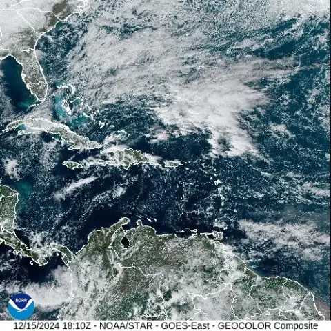 Condiciones de pocas lluvias se esperan para este lunes 16 de diciembre
