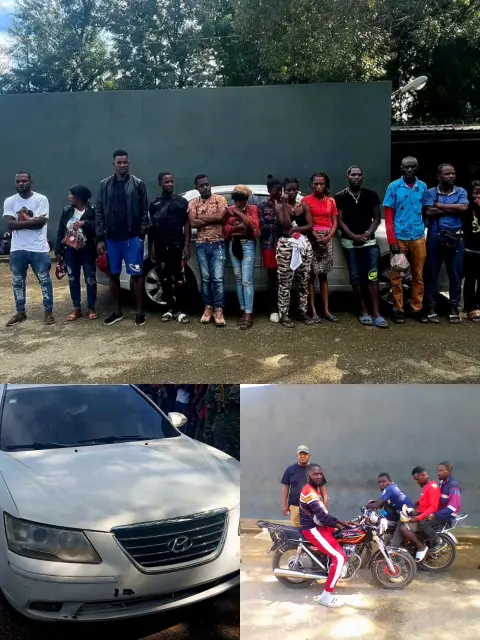 Detienen 18 haitianos indocumentados durante operativos en Valverde
