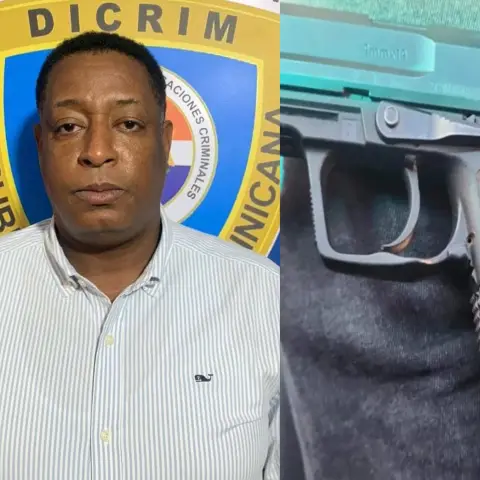 El detenido es Malvin Ambioris Florentino Mena