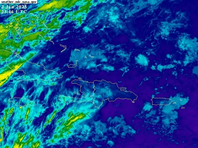 Lluvias dispersas se esperan en varias provincias para este viernes; Temperaturas siguen agradables
