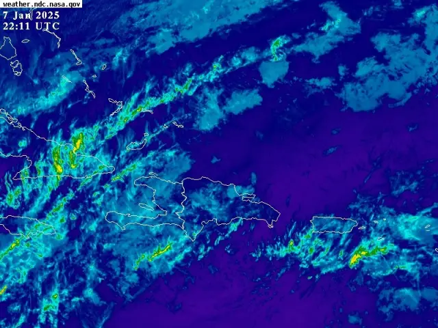 Pronóstico de lluvias en el norte y entro del país por sistema frontal y arrastre del viento