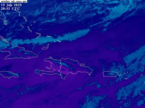 Permanecen condiciones de pocas lluvias sobre el país para este jueves 16 de enero; Temperaturas siguen agradables