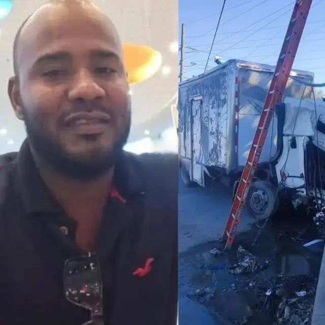 Choque fatal en Haina: Muere chófer tras impactar contra poste