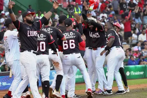 Escogido a la Serie Final tras vencer este sábado al Licey viniendo de atrás