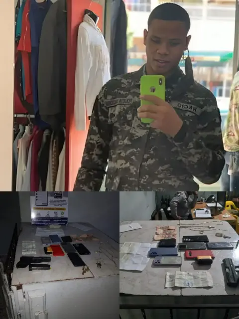 Cae abatido el raso Maicol Recio quien murió tras un enfrentamiento con una patrulla en Brisa del Este, Santo Domingo.