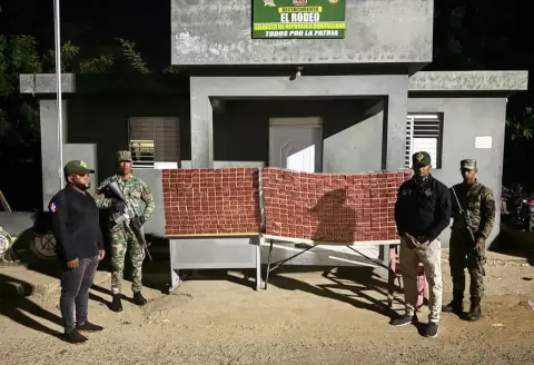 Ocupan contrabando de más de 224 mil cigarrillos abandonados en unos matorrales en Dajabón y Elías Piña