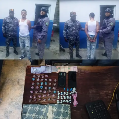 *Policía preventiva apresa oven con  supuestas Cocaína y Marihuana en Navarrete*