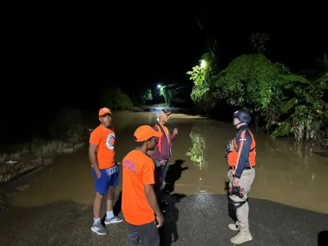 *Buscan dos desaparecidos arrastrados por el río Guiza en Las Guáranas*