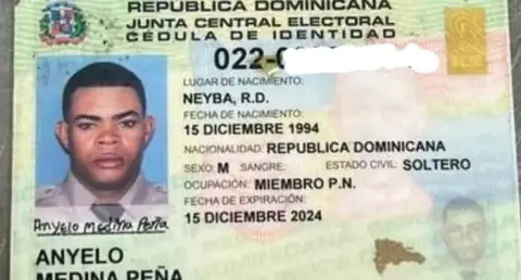 Matan agente de La Policía Nacional en Barahona; era nativo del municipio de Neyba, provincia Bahoruco