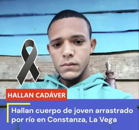 Hallan cuerpo de joven arrastrado por río en Constanza, La Vega