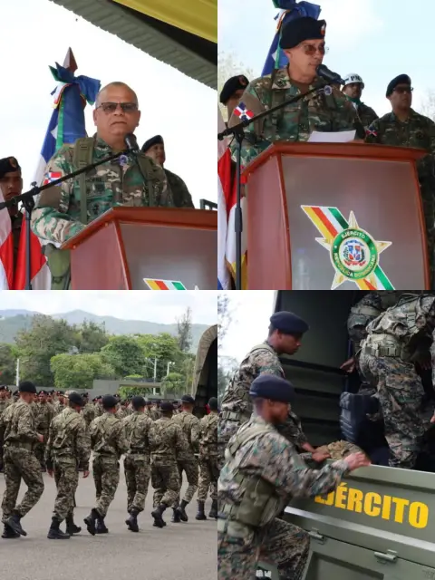 *Ejército Dominicano despliega otros 800 soldados en la frontera para reforzar la seguridad nacional*