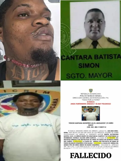 *Cae abatido “El Abusador” al enfrentar patrulla de investigaciones en La Romana; era buscado por homicidio y ataque a un sargento mayor ERD*