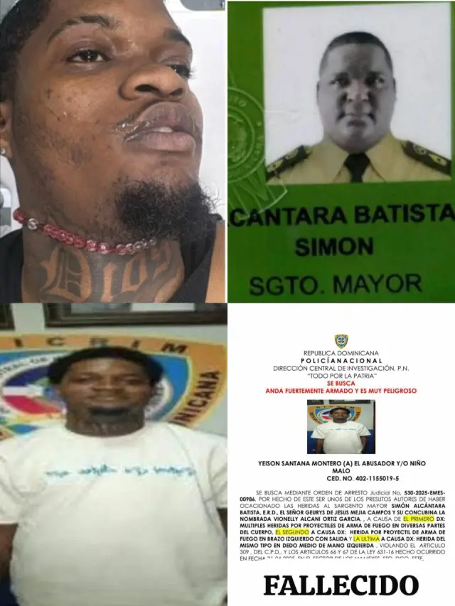 *Cae abatido “El Abusador” al enfrentar patrulla de investigaciones en La Romana; era buscado por homicidio y ataque a un sargento mayor ERD*