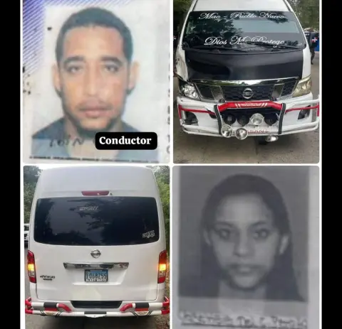 Accidente fatal Una joven identificada como *Yagerisis del Carmen Peralta murio