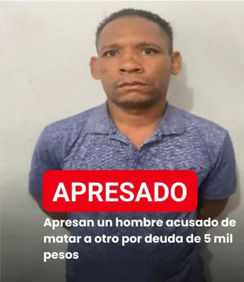 Por una deuda de 5,000 mil pesos mato a un joven y fue detenido