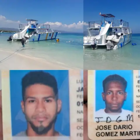 Dos personas resultan con quemaduras tras explosión de catamarán