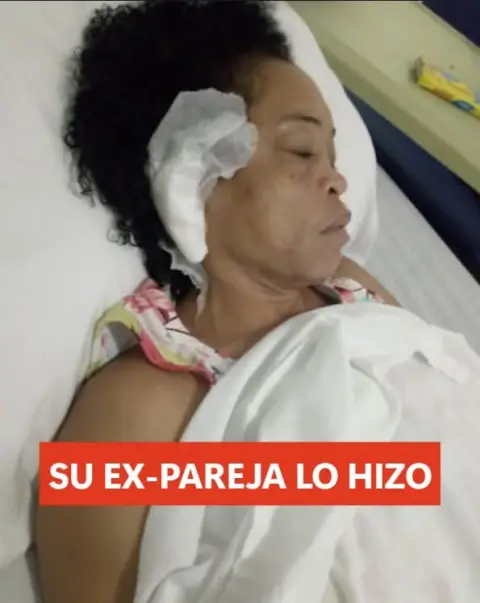 Oh Dios mío la señora Dominga Guzmán