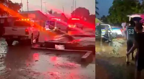 Tragedia cable eléctrico mata tres personas