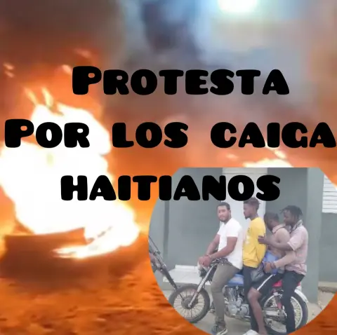 protestan contra el tráfico de haitianos ilegales tras accidente de estudiantes