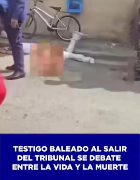 Balean testigo cuando salía de la fiscalía por encapuchados