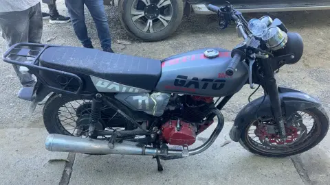 Policía Nacional recupera dos motocicletas reportadas como robadas y arresta al responsable