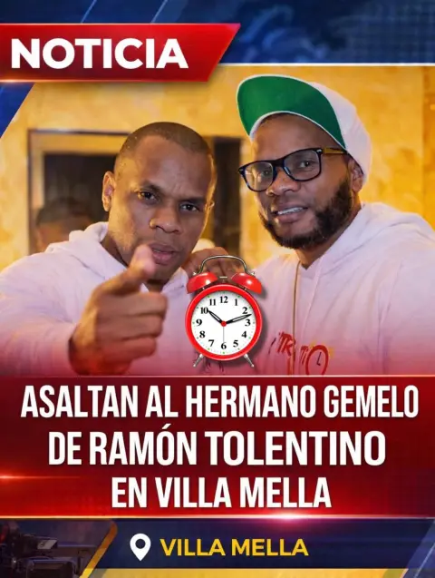 Asaltan hermano gemelo del periodista Ramón Tolentino