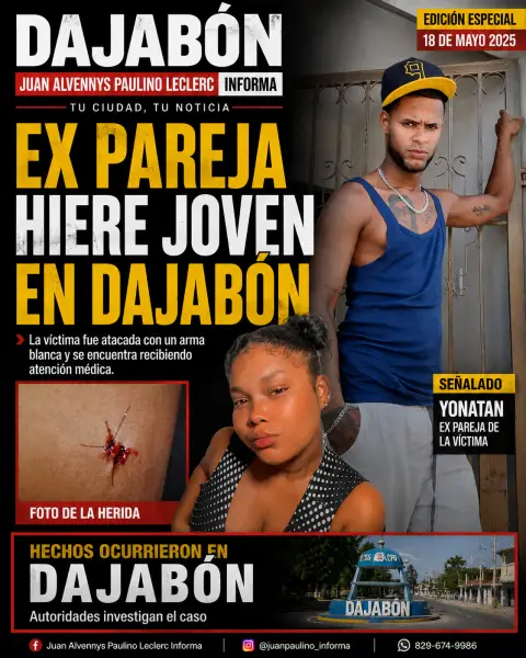 Hombre resulta herido tras ser apuñalado en Dajabón